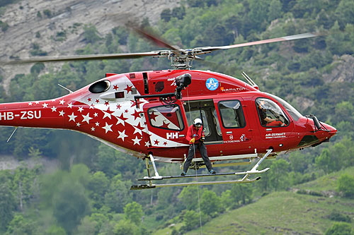 Hélicoptère B429 HB-ZSU Air Zermatt