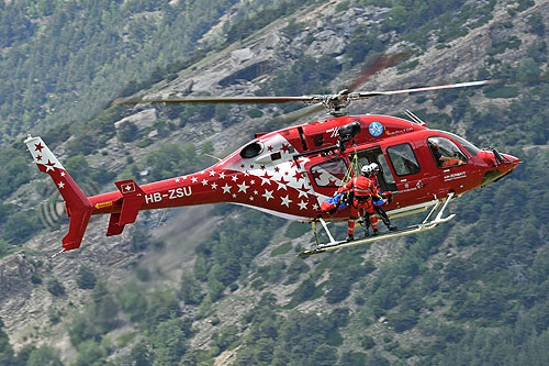 Hélicoptère B429 HB-ZSU Air Zermatt