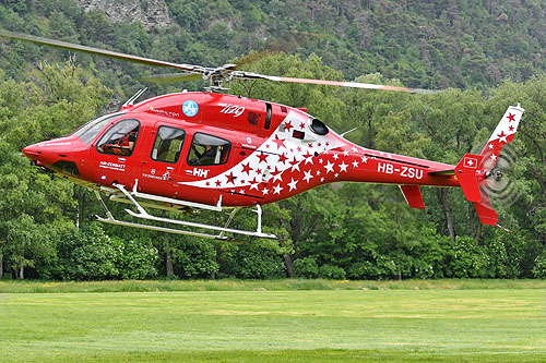 Hélicoptère B429 HB-ZSU Air Zermatt