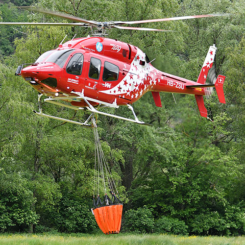 Hélicoptère B429 HB-ZSU Air Zermatt