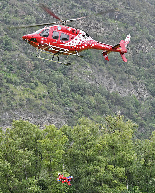 Hélicoptère B429 HB-ZSU Air Zermatt