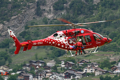 Hélicoptère B429 HB-ZSU Air Zermatt