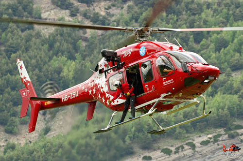 Hélicoptère B429 HB-ZSU Air Zermatt