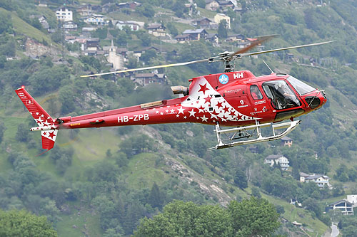 Hélicoptère H125 / AS350 B3 Ecureuil HB-ZPB Air Zermatt