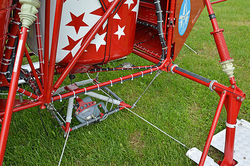 Hélicoptère SA315B Lama HB-XII d'AIR ZERMATT