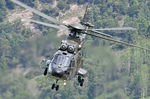 Hélicoptère AS332 M1 SuperPuma de l'armée suisse