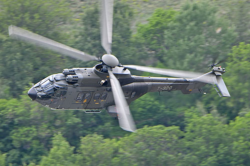 Hélicoptère AS332 M1 SuperPuma de l'armée suisse