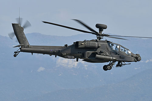 Hélicoptère Apache AH UK