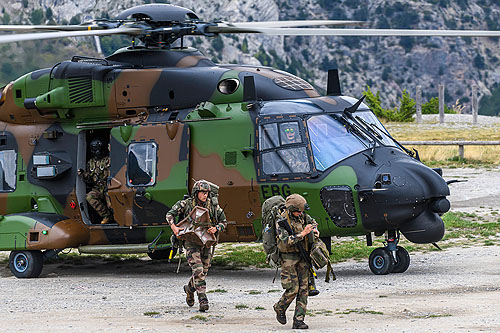 Hélicoptère NH90 EBG Caïman ALAT