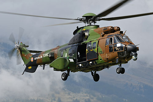 Hélicoptère AS532 Cougar ALAT