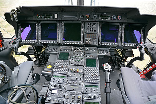 Cockpit hélicoptère NH90 Caïman