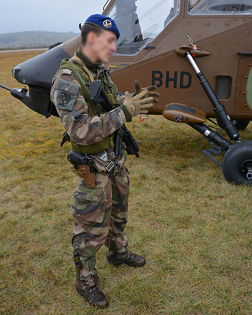 Pilote d'hélicoptère Tigre ALAT