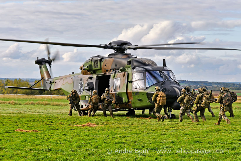 Hélicoptère NH90 Caïman de l'Armée de Terre française (ALAT)