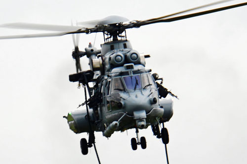 Hélicoptère EC725 Caracal de l'Armée de l'Air