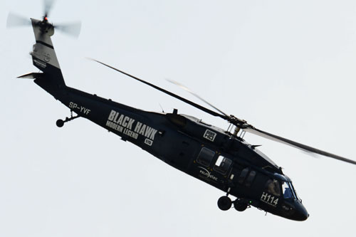 L'hélicoptère de transport SIKORSKY (PZL) S70i Blackhawk