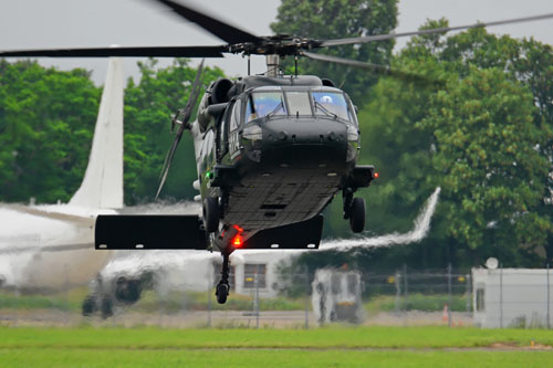 L'hélicoptère de transport SIKORSKY (PZL) S70i Blackhawk