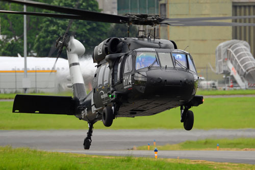 L'hélicoptère de transport SIKORSKY (PZL) S70i Blackhawk