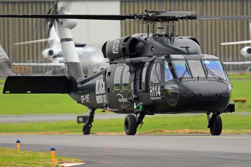 L'hélicoptère de transport SIKORSKY (PZL) S70i Blackhawk