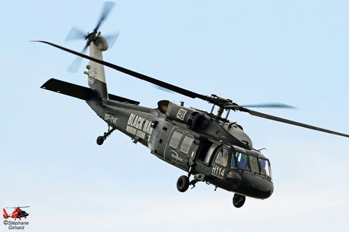 L'hélicoptère de transport SIKORSKY (PZL) S70i Blackhawk