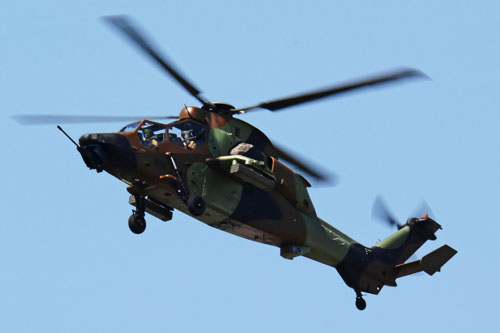 Hélicoptère d'attaque EC665 Tigre de l'ALAT