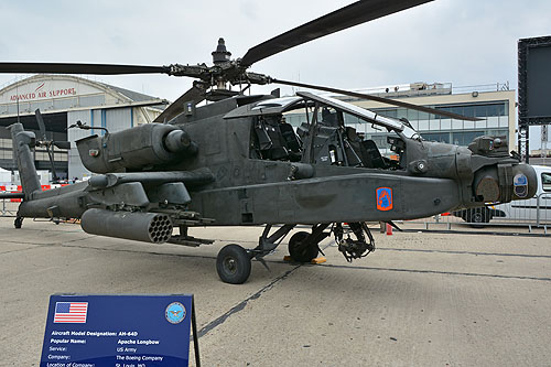 Hélicoptère AH64 Apache US Army