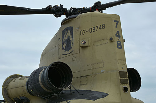 Hélicoptère CH47F Chinook US Army