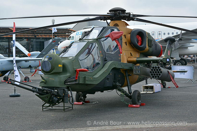 Hélicoptère T129 Atak de l'armée turque