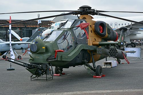 Hélicoptère T129 Atak de l'armée turque