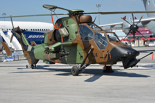 Hélicoptère d'attaque Tigre HAD de l'Armée de Terre française (ALAT)