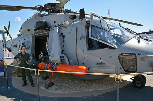 Hélicoptère NH90 NFH de lutte anti-sous-marins de la Marine Nationale