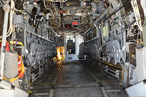 Hélicoptère à rotors basculants MV22 Osprey de l'Armée de l'Air américaine