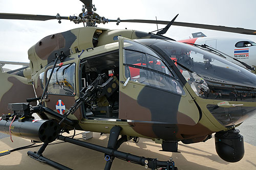 Hélicoptère H145M de l'Armée de Serbie