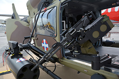 Hélicoptère H145M de l'Armée de Serbie