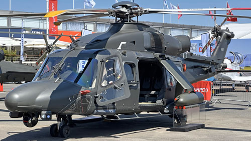 Hélicoptère de transport AW149 du constructeur LEONARDO (AGUSTA WESTLAND)