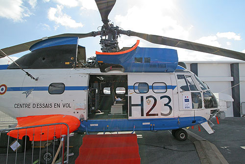 Hélicoptère SA330 Puma 1184 du Centre d'Essais en vol de la DGA (Direction Générale de l'Armement)