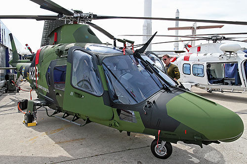 Hélicoptère AW109 LUH de l'armée suédoise