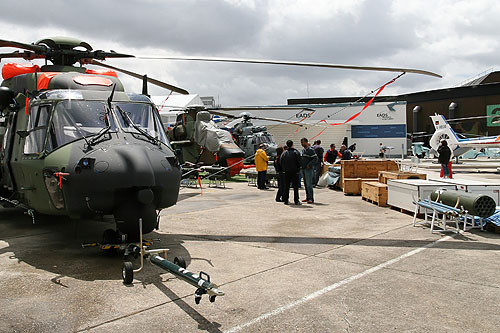 Bourget 2007, avant l'ouverture