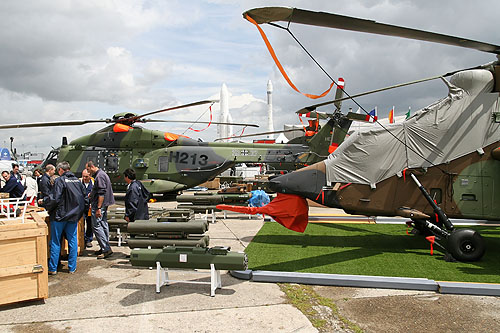 Bourget 2007, avant l'ouverture