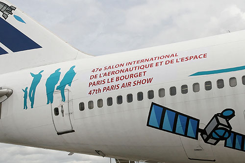 Bourget 2007, avant l'ouverture