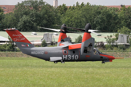 Convertible avion-hélicoptère Bell-Agusta Westland BA609