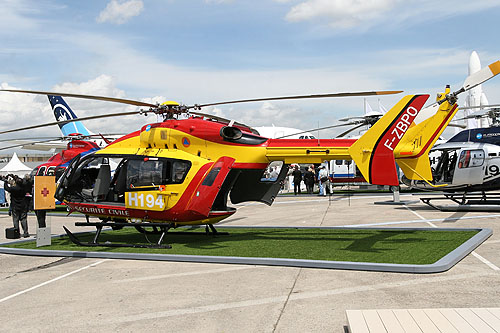 Hélicoptère EC145 Sécurité Civile