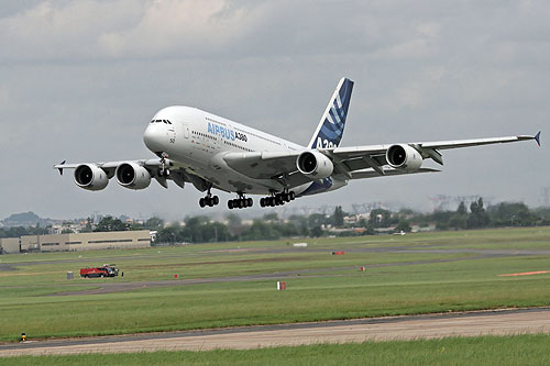 L'A380 au Bourget 2007