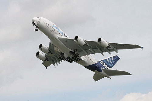 L'A380 au Bourget 2007