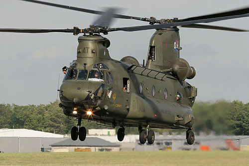 Hélicoptère CH47 Chinook RAF