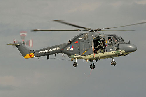 Hélicoptère Lynx de la Marine néerlandaise