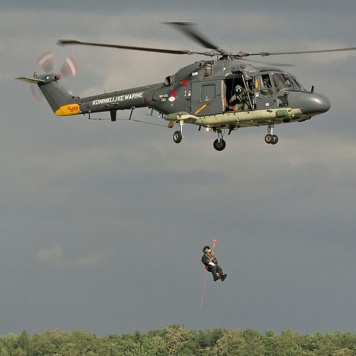 Hélicoptère Lynx de la Marine néerlandaise