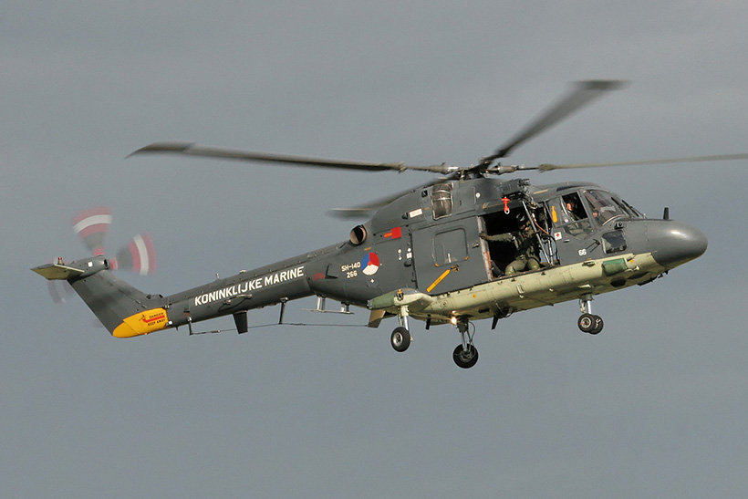 Hélicoptère Lynx de la Marine néerlandaise