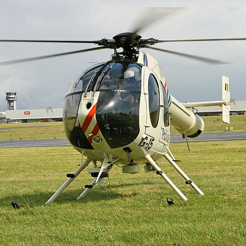 Hélicoptère MD520N Explorer Police belge