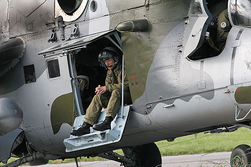 Hélicoptère MI24 Hind F République Tchèque