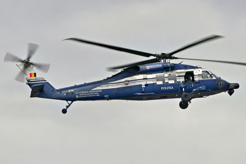 Hélicoptère S70 Blackhawk Police Roumanie